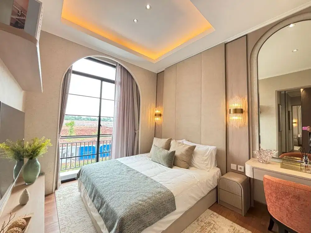 Dijual Rumah Cluster Dovia Lebar9, 4+1 Kamar Tidur BisaKPR Grandwisata