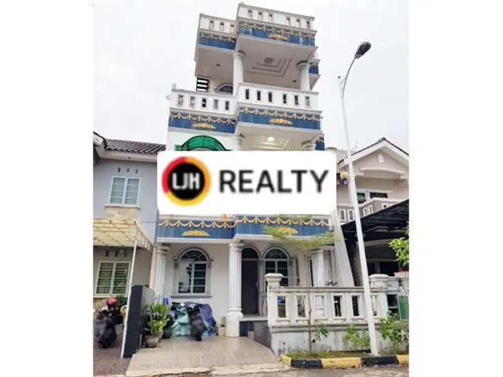 Villa Rafflesia Rumah Cluster 3 Lantai Hadap Timur di Batam Centre
