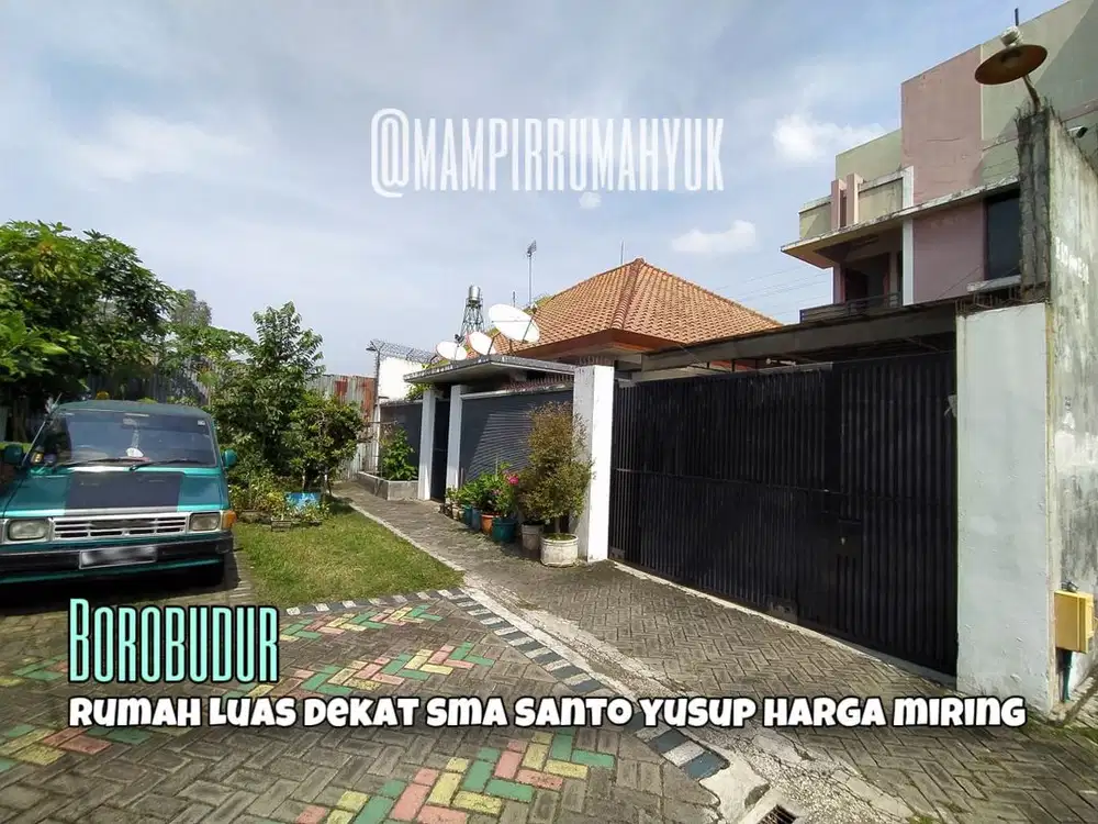 Rumah dekat SMA Santo Yusup di Borobudur Lowokwaru Malang