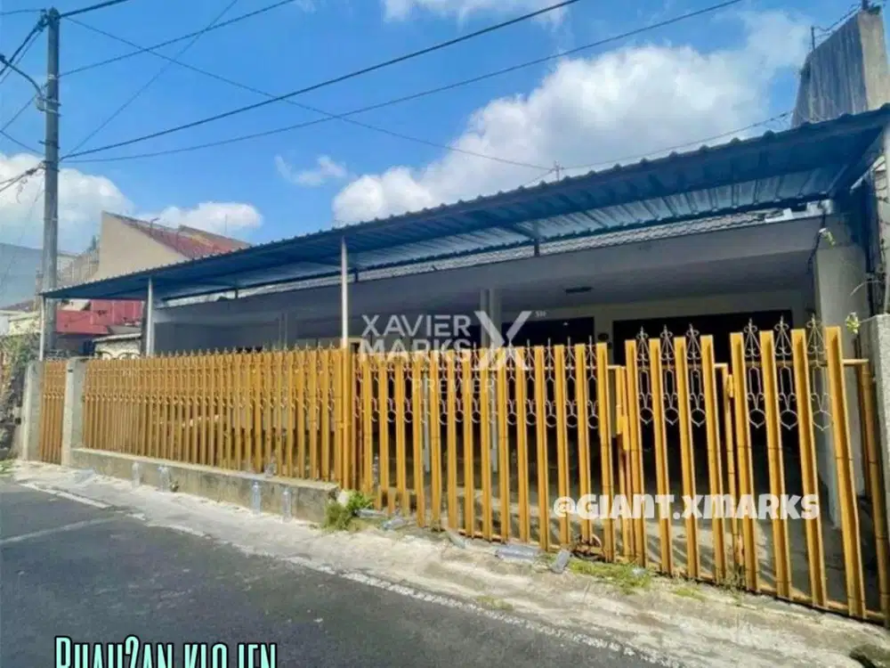 Rumah siap huni dekat sekolah di area Kepulauan klojen malang