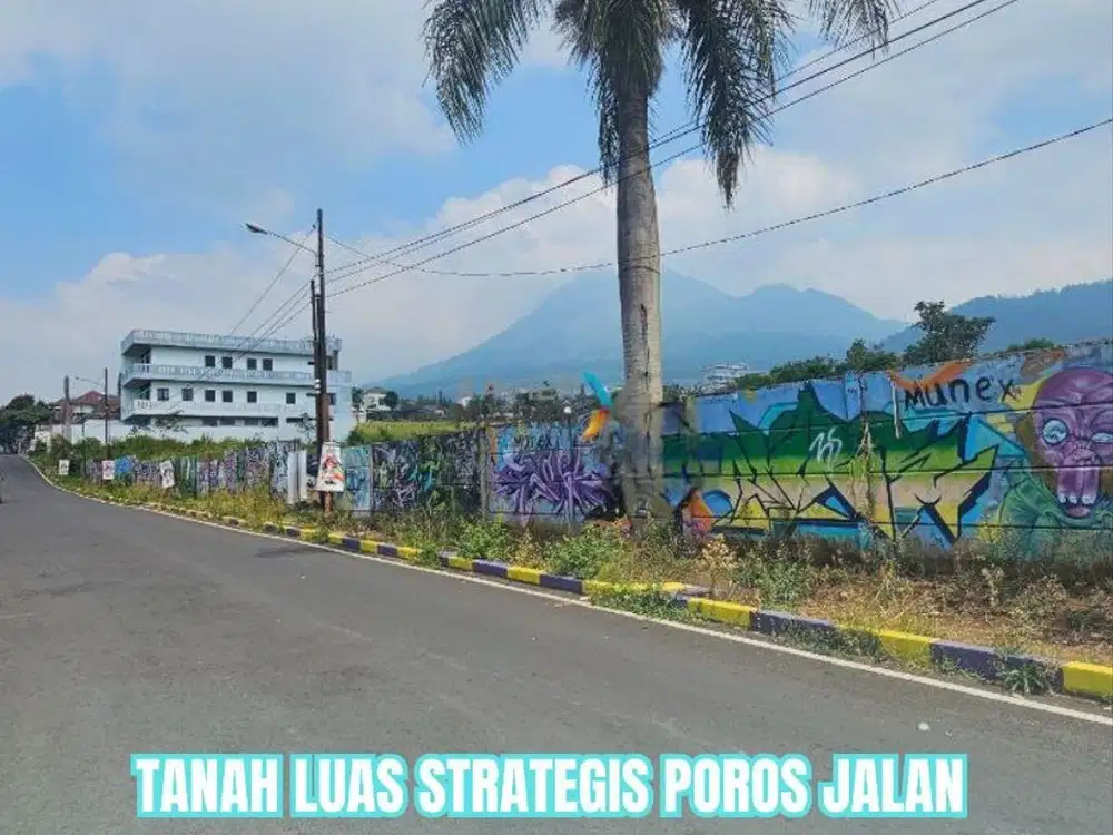 Tanah Strategis dekat Jatim park di Sultan Agung Batu Malang