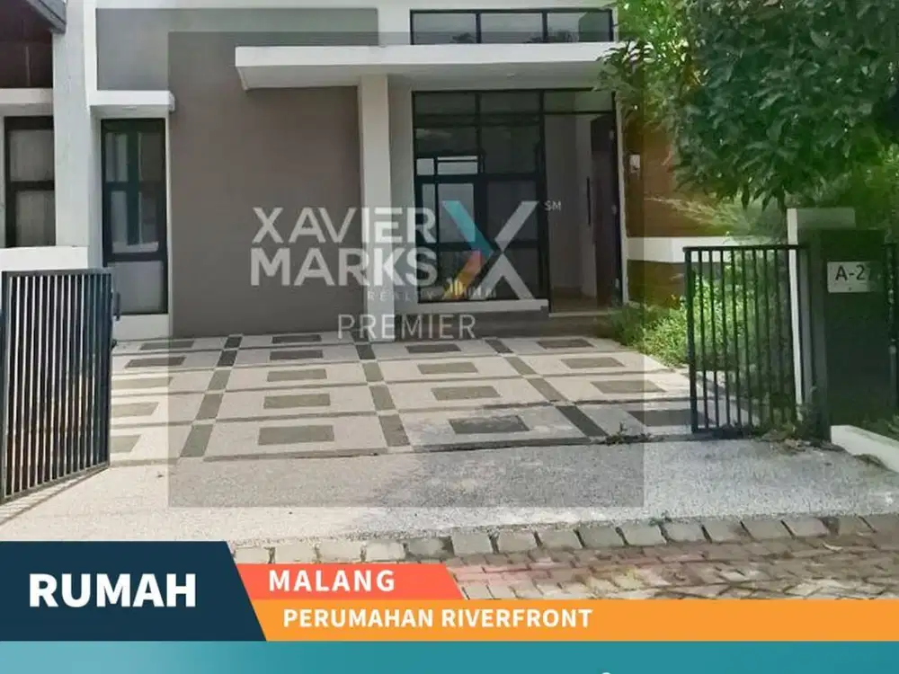 Dijual Rumah Baru Di Perumahan RiverFront Sawojajar Malang (OLX645)