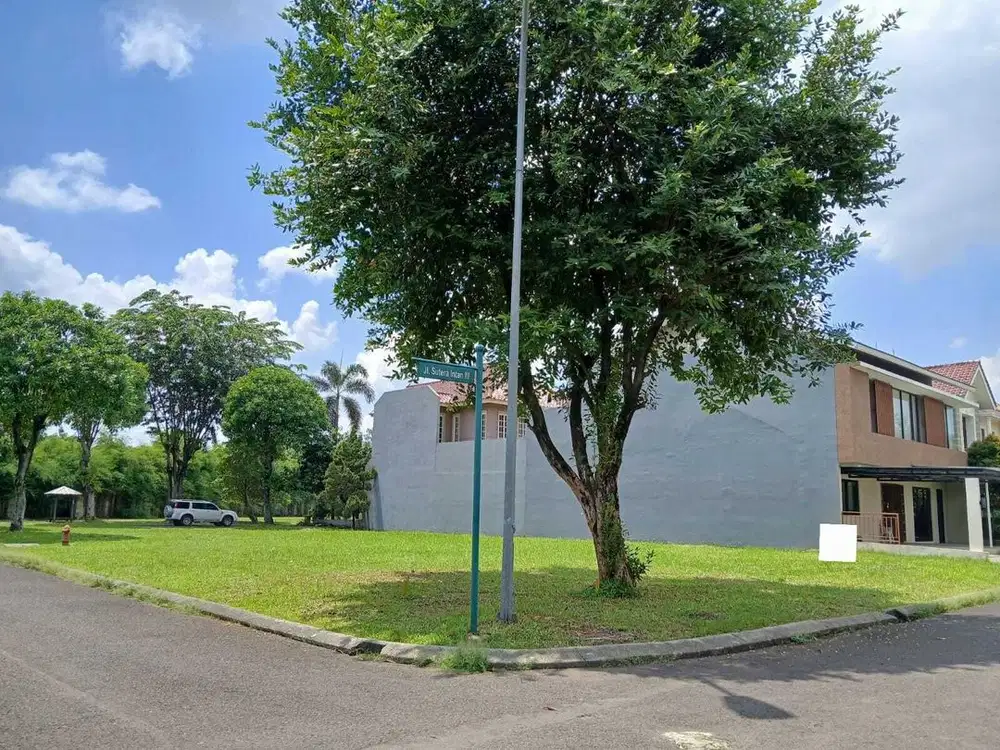 DIJUAL CEPAT Kavling Hoek Sutera Intan Alam Sutera hadap utara Timur