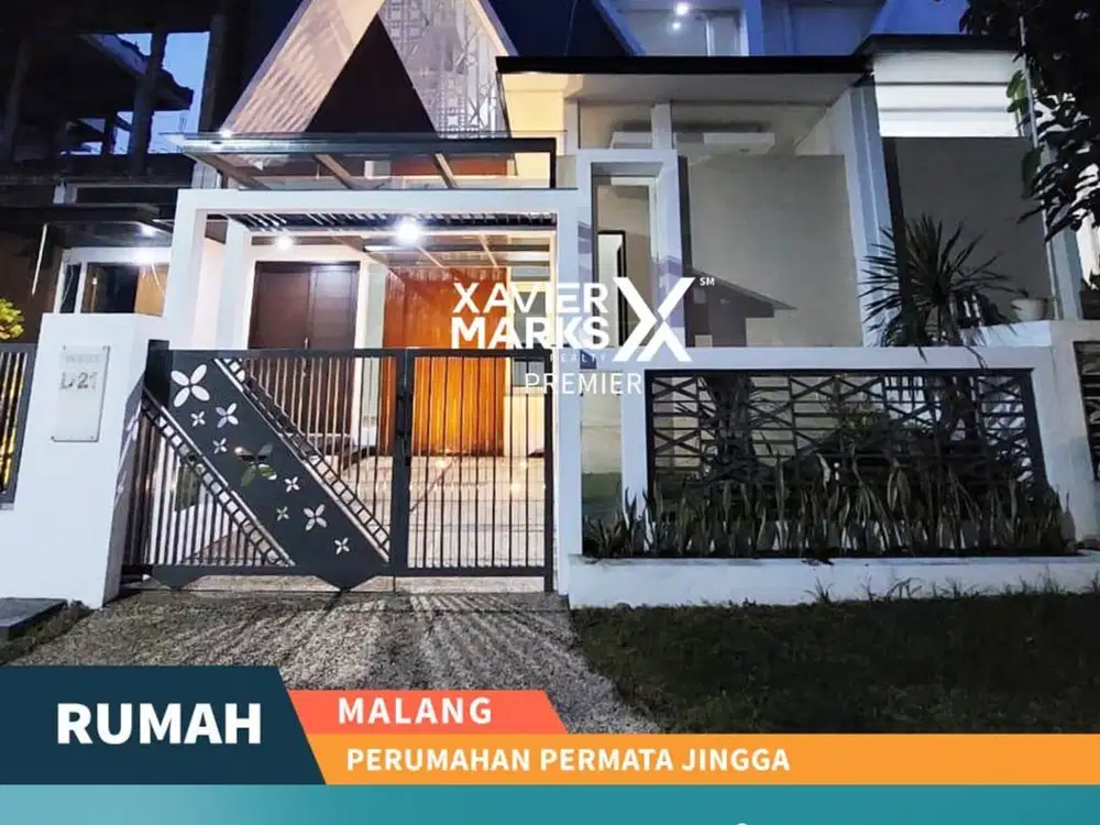 Rumah Cantik Di Permata Jingga Lowokwaru Kota Malang(OLX648)