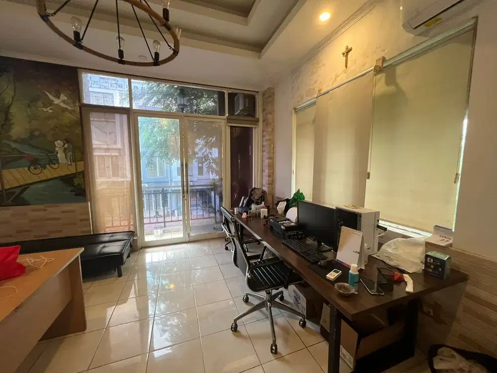 Jual sudah renov ruko city Garden Cengkareng kapuk depan vihara