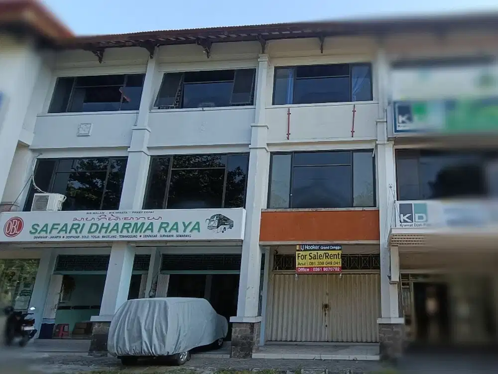 Dijual  Ruko 3 lantai, lokasi startegis di area Renon, Denpasar