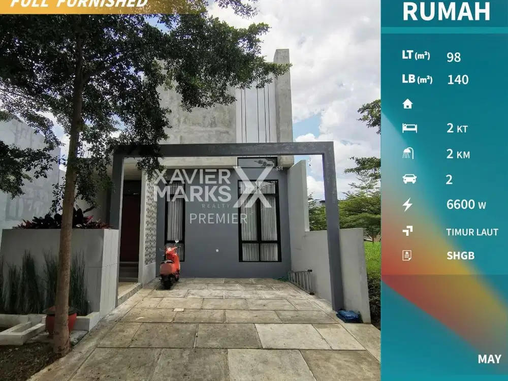 Dijual Rumah Full Furnish Siap Huni di Denmoza Hill Araya Malang