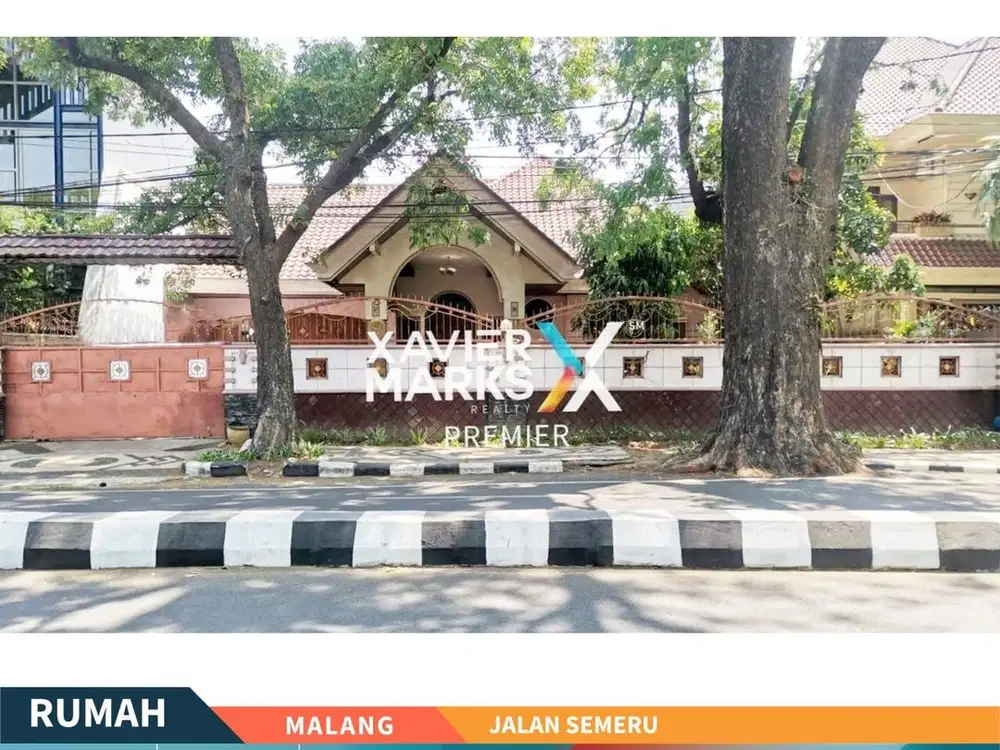 Dijual Rumah Jalan Semeru Malang Cocok untuk Usaha atau Kantor