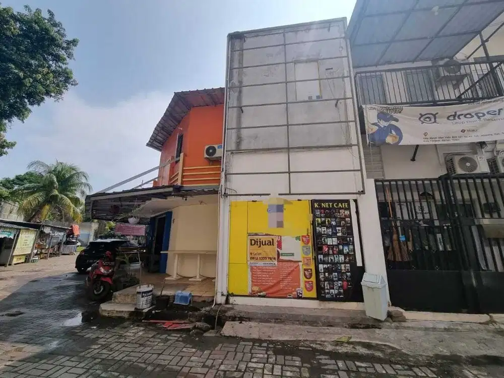 Jual Kios Villa Melati mas untuk usaha dekat sekola Efata serpong utar