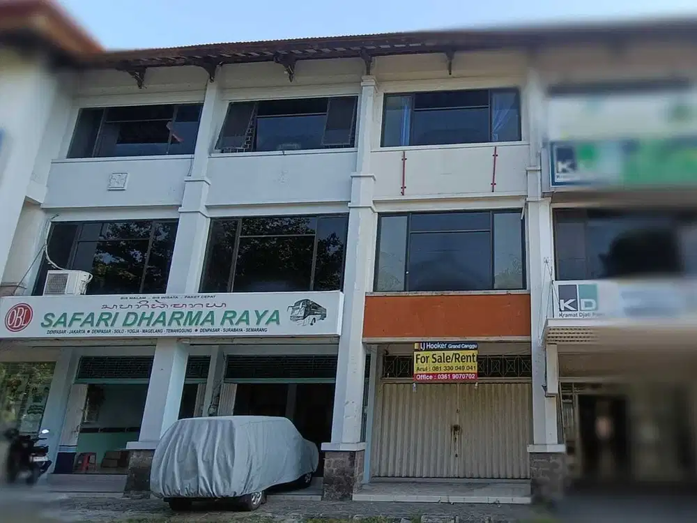 Di sewakan ruko di Jl Puputan, Renon