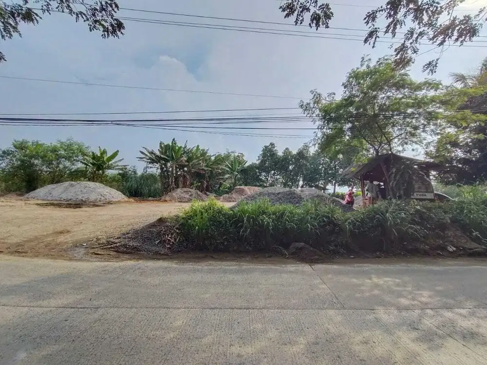 Tanah Komersial di Jalan Mekarsari Rancabungur Bogor