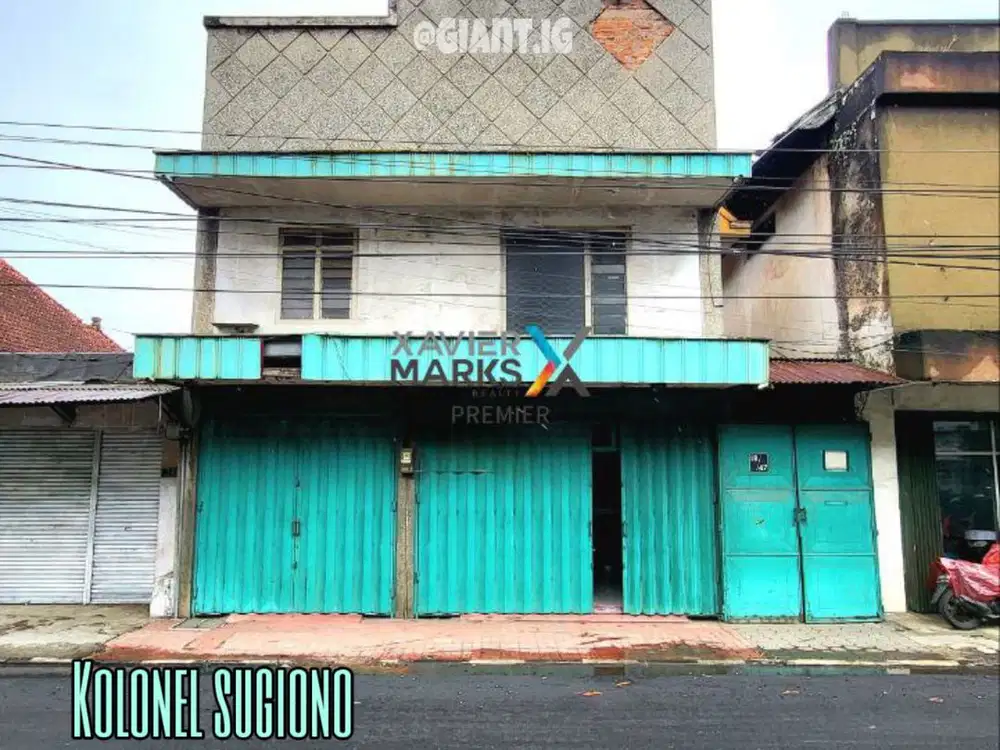 Ruko Rumah Usaha strategis di Kolonel Sugiono Mergosono Malang