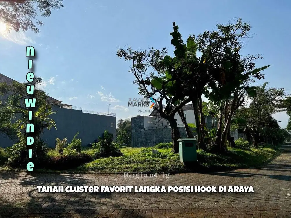 Tanah di cluster favorit Araya Malang