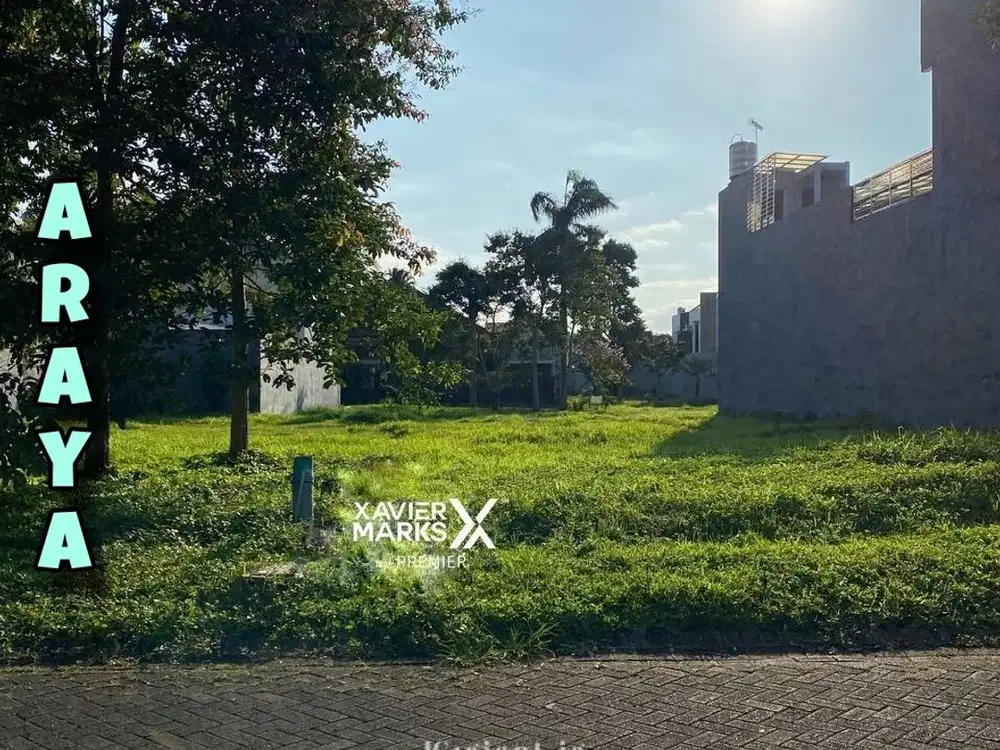 Tanah Kavling lokasi premium view lapangan golf di Araya Malang