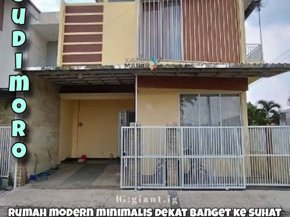 Rumah minimalis modern dekat UB di Sudimoro Lowokwaru Malang