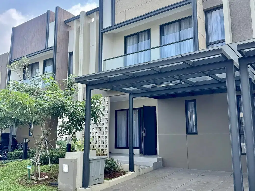 DI JUAL CEPAT RUMAH SIAP HUNI CLUSTER CARSON SCIENTIA diGading Serpong