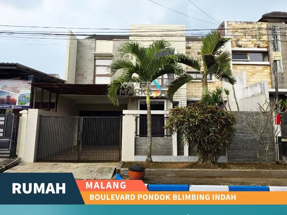 Dijual Rumah Furnish Dekat Binus di Pondok Blimbing Indah Araya Malang