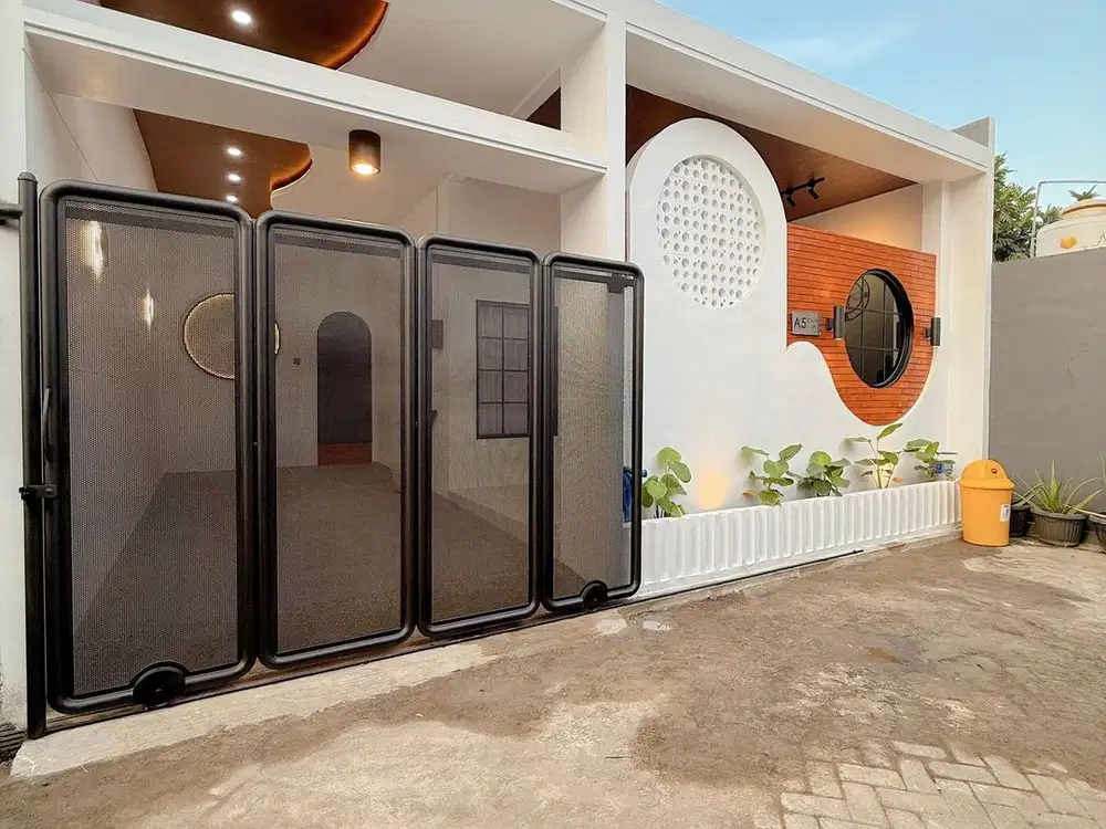 Rumah baru mewah murah full furnished elektronik cluster sukun malang