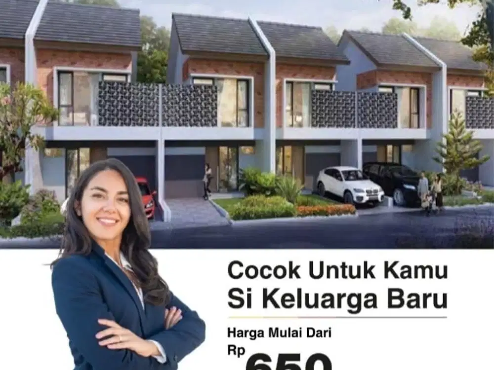 Rumah 2 Lantai di Mustika sari samping grandwisata