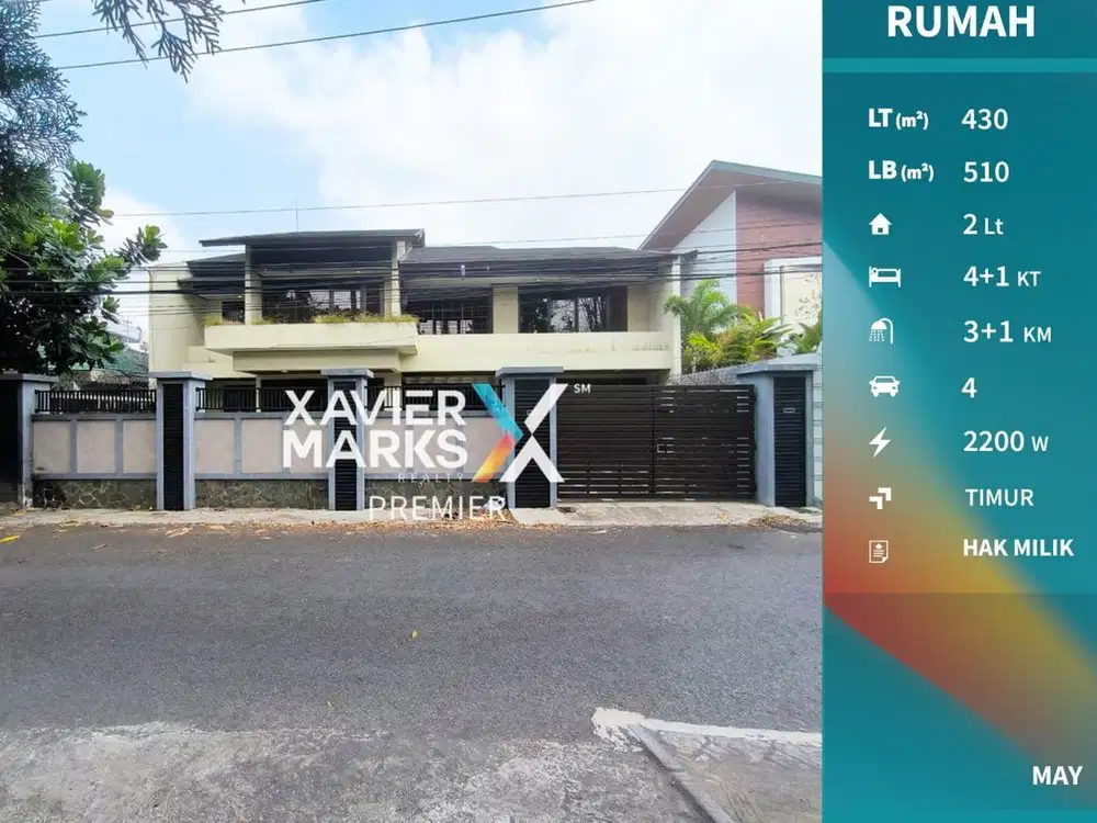 Dijual Rumah Langka Premium Dekat Berbagai Kampus di Jl Gresik Malang