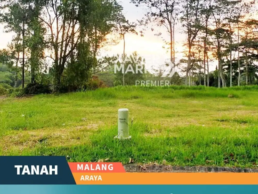 Dijual Tanah Hook View Lapangan Golf di Telaga Golf Araya Malang