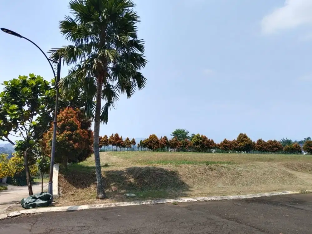 Kavling Tanah Hook di Rancamaya Golf Estate Kota Bogor