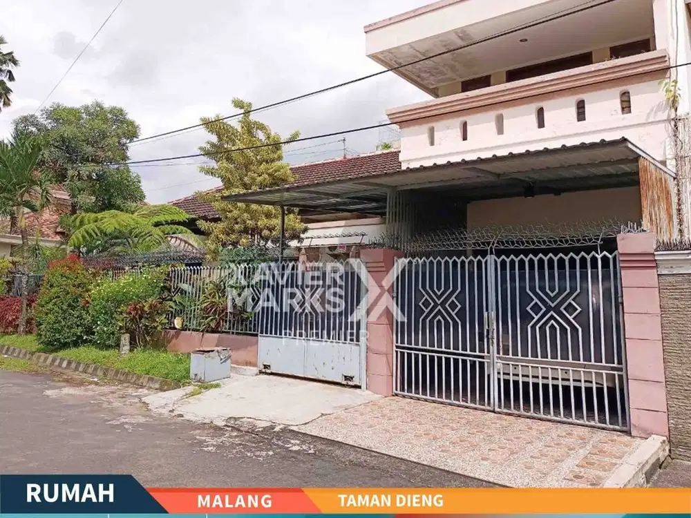 Dijual Rumah Hook Super Nyaman Siap Huni di Taman Dieng Malang
