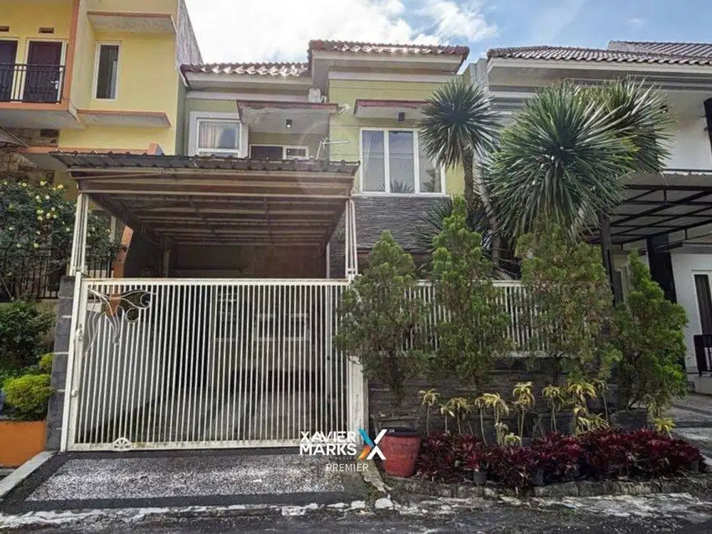 V1 Dijual Rumah Villa Full Furnished di Batu Panorama Batu