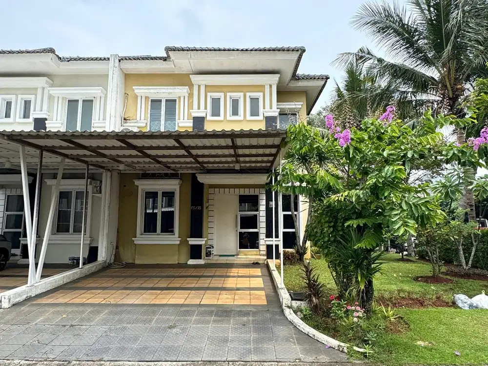 Dijual Rumah Bagus Strategis Cluster Fiordini Il Lago Gading Serpong
