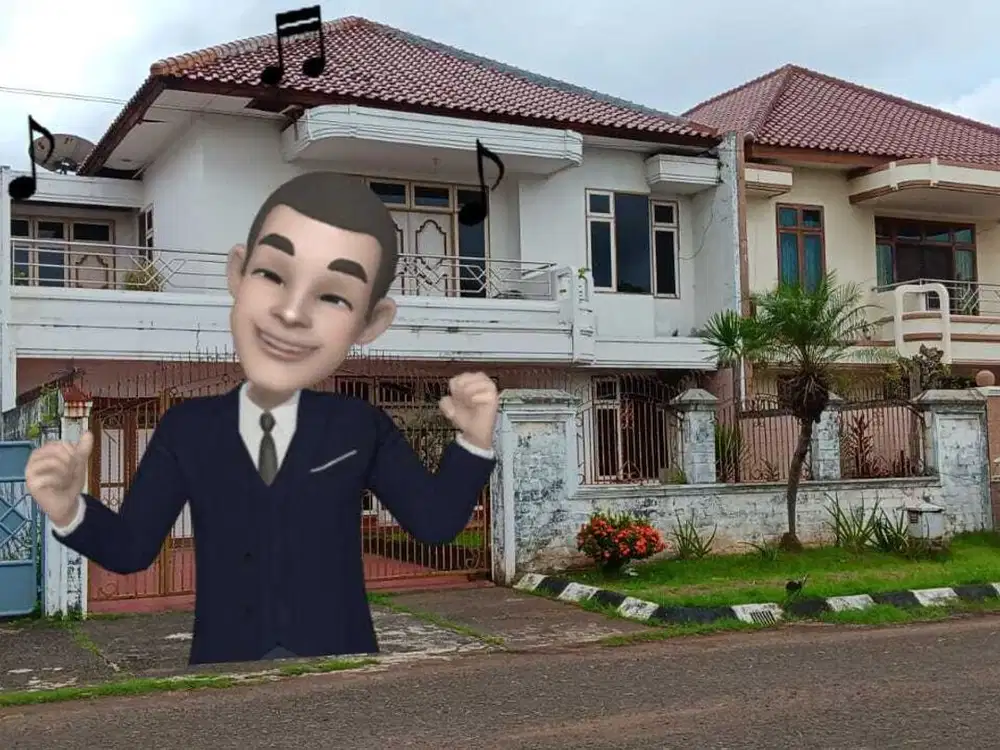 Rumah 2 lantai luas 420 di Taman Modern, Jakarta Timur