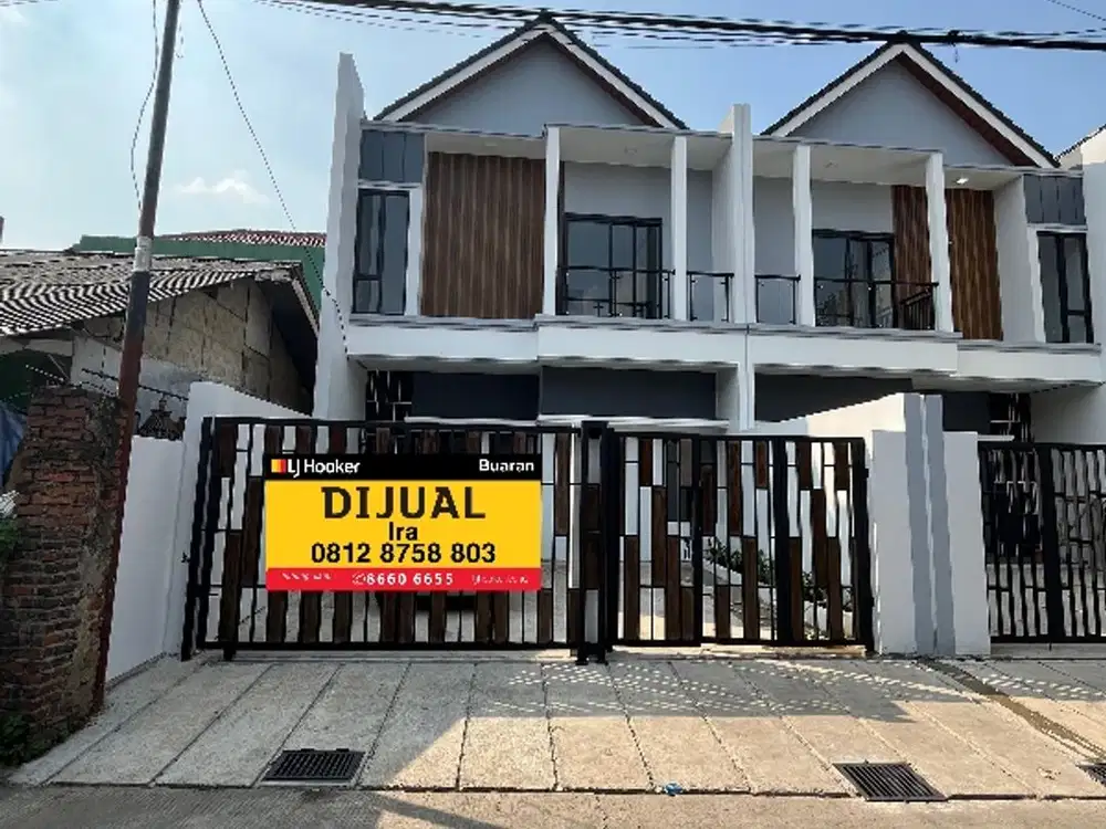 Rumah modern di jatibening dekat toll jatibening