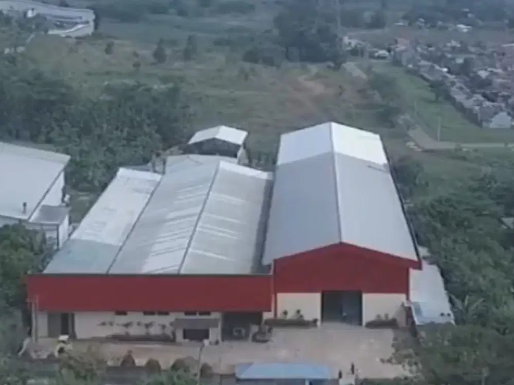 Dijual Ex Pabrik dan Workshop di Citeureup Bogor