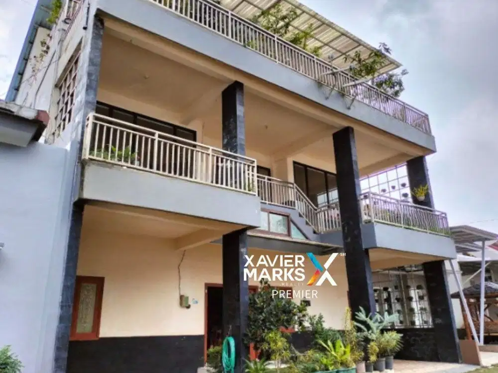 V1 Dijual Rumah Villa 3 Lt 9KT Fully Furnish Terawat Siap Huni Di Batu