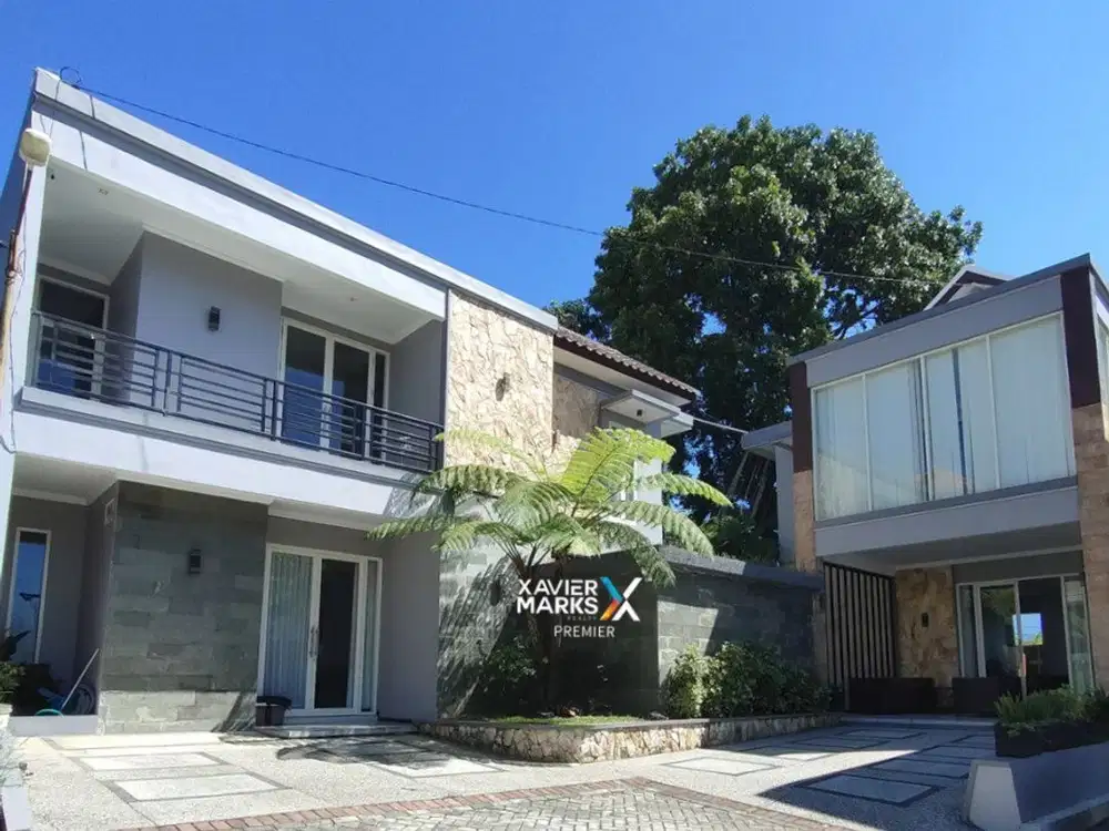 V1 Dijual Rumah Villa Bagus Modern 2 Lantai Furnished Di Batu Malang