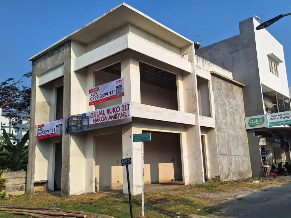 Jual Ruko Gunung Anyar Timur (Pojok) dekat ke MERR & Kampus