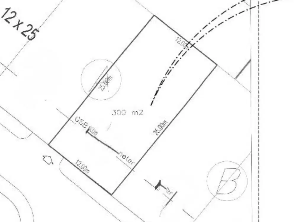 kavling di virginia lagoon BSD City tangerang selatan lebar 12meter