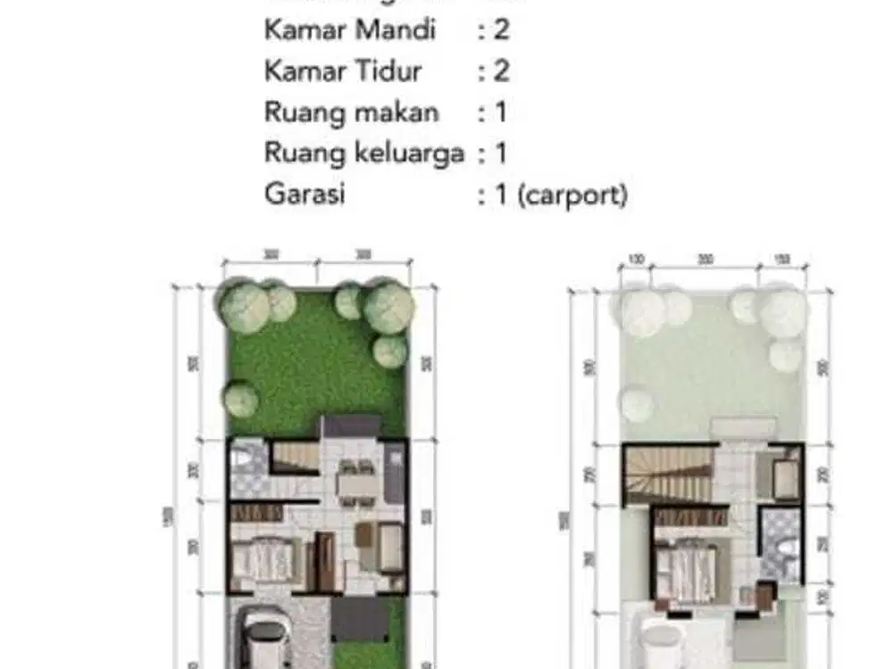 Dijual murah rumah 2 lantai citraland northwest park