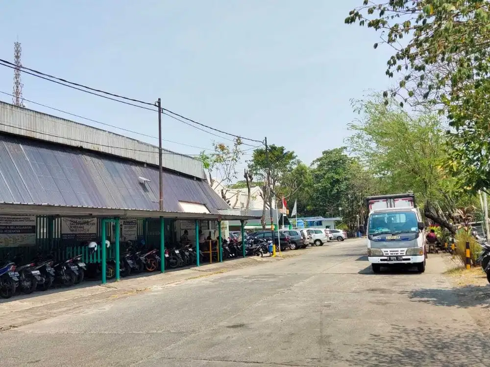 dijual bangunan Gudang dan kantor di Pergudangan Jaya Ancol Jakarta