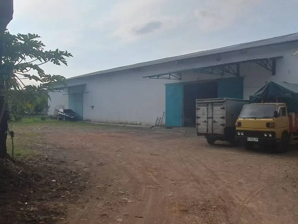 Disewakan Gudang 1000m² Jalan Lebar di Mergosono Malang 500jt/th