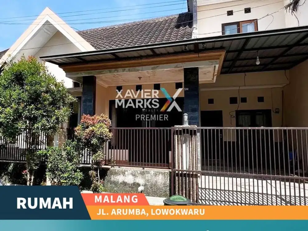 Dijual Rumah Murah Dekat UB di Jl Arumba Malang