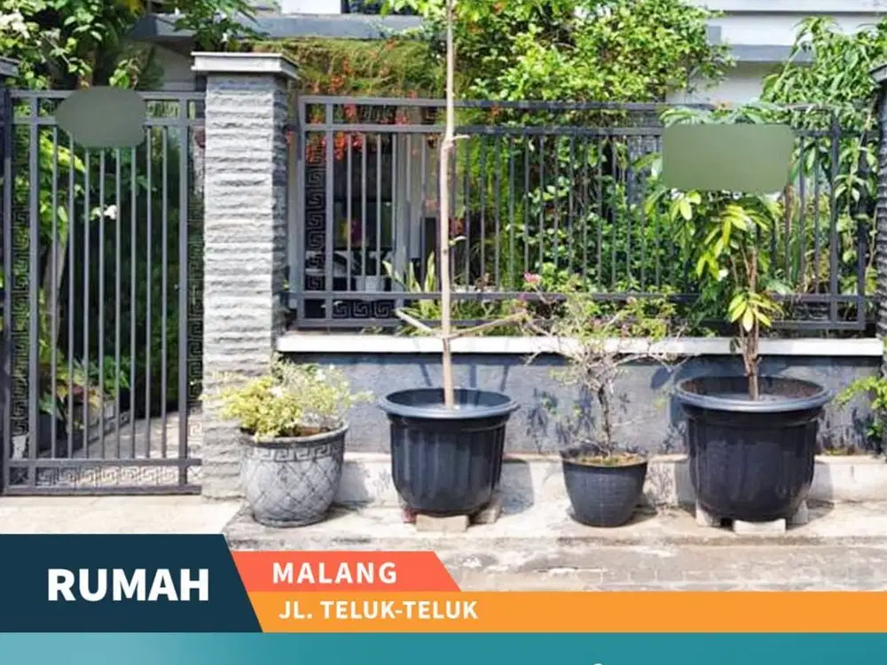 Dijual Rumah Semi Furnish Dekat Pusat Kota di Blimbing Malang