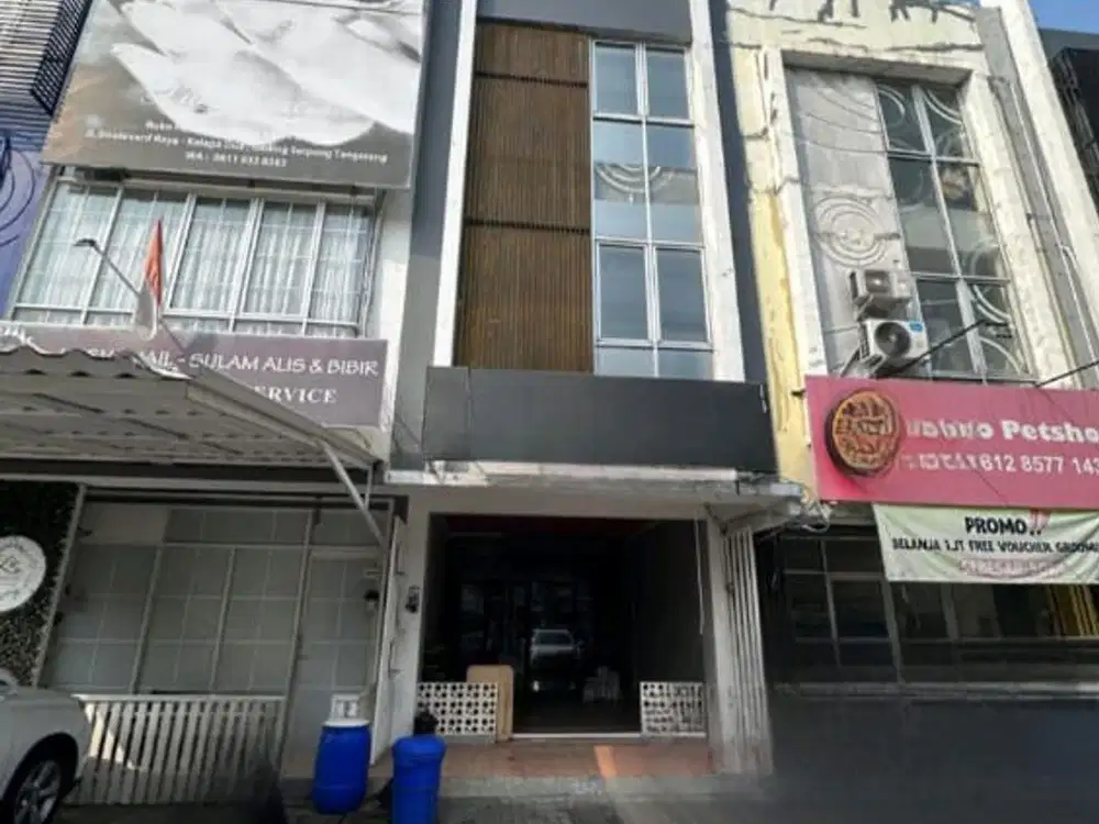 Disewakan Ruko Glaze 1 Paramount Gading Serpong – 3 Lantai, Lokasi Str