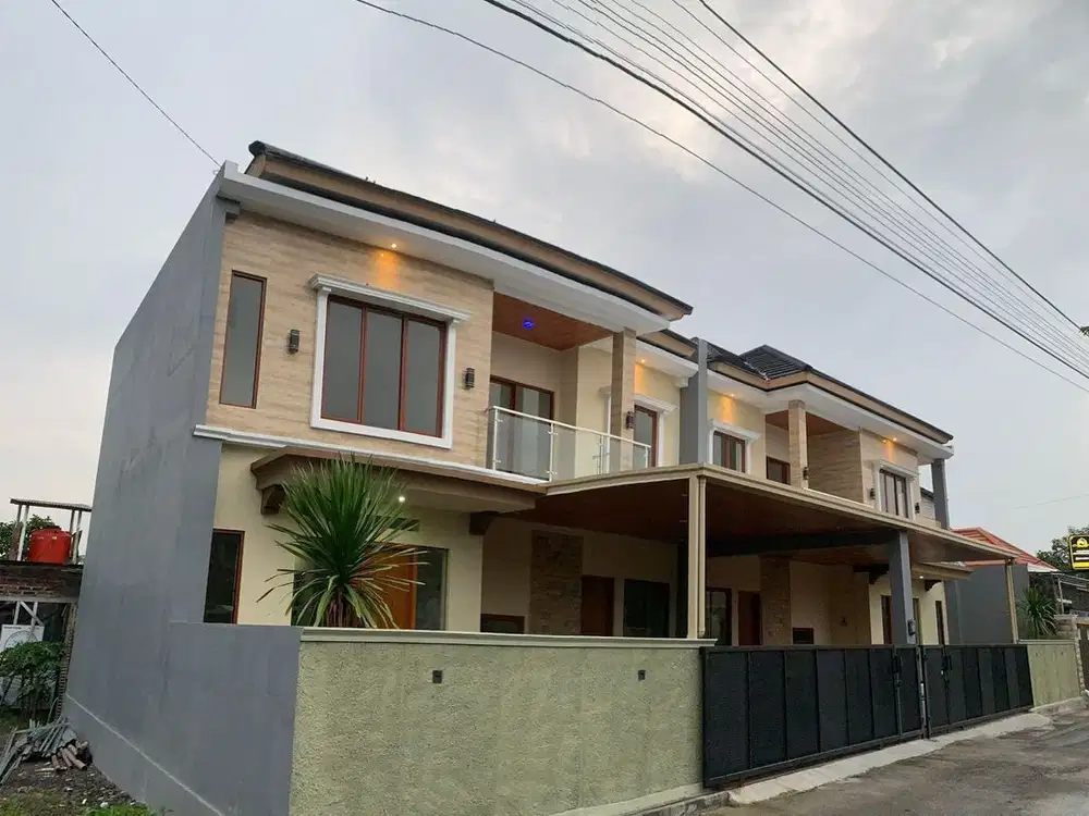 Dijual 2 Unit Rumah Baru Strategis Dekat UGM & Hyatt Regency Jogja