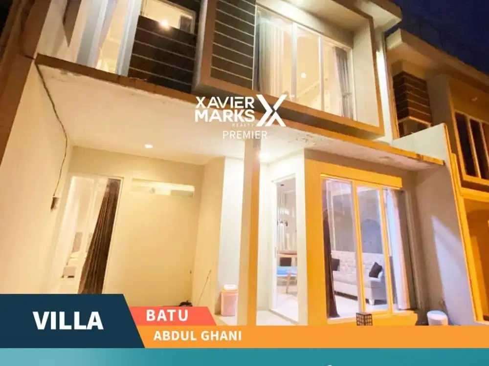 Dijual Villa Furnish Dekat Jatim Park di Abdul Gani Batu Malang