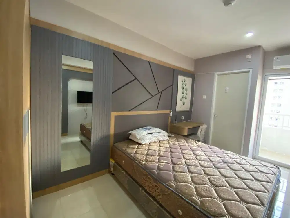 Sewa Apartemen Educity studio tower Princeton lantai 28 full furnished