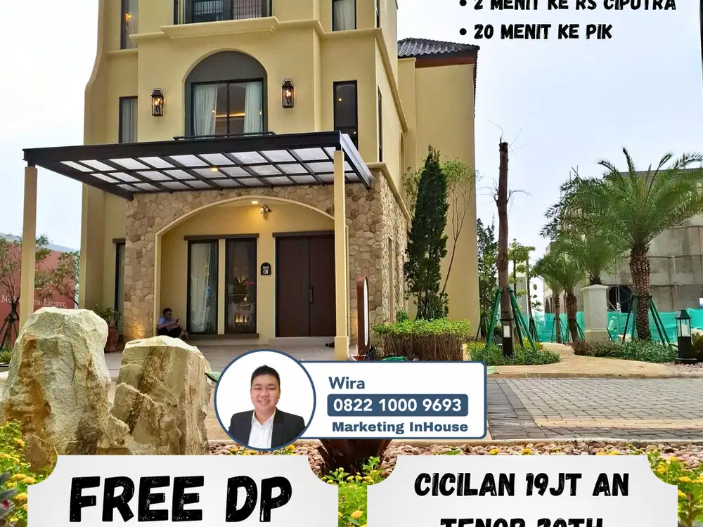 Rumah Citra 8, UTJ 30jt Langsung KPR