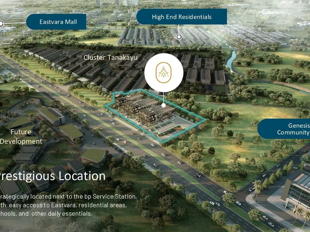 ASTERRA BUSINESS DISTRICT BSD CITY LOKASI DI SEBERANG MALL EASTVARA