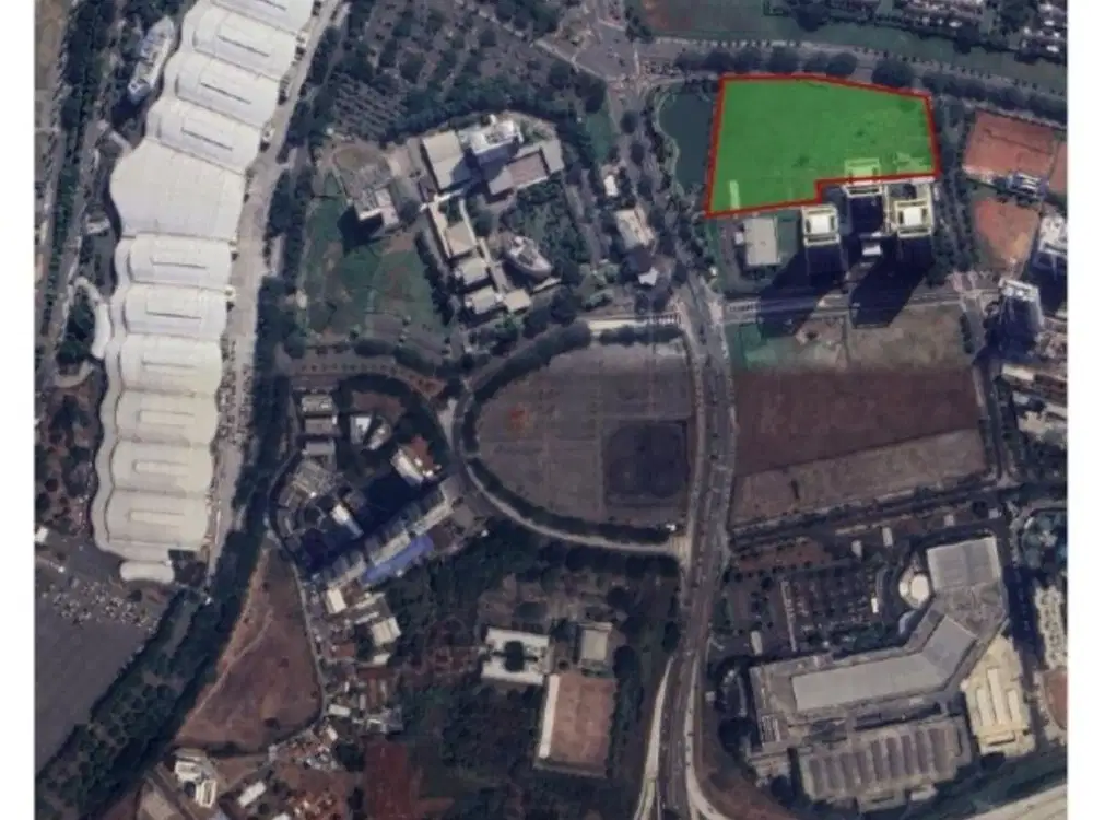 Kavling di jalan raya boulevard bsd city dekat aeon Mall Luas 2,5Ha