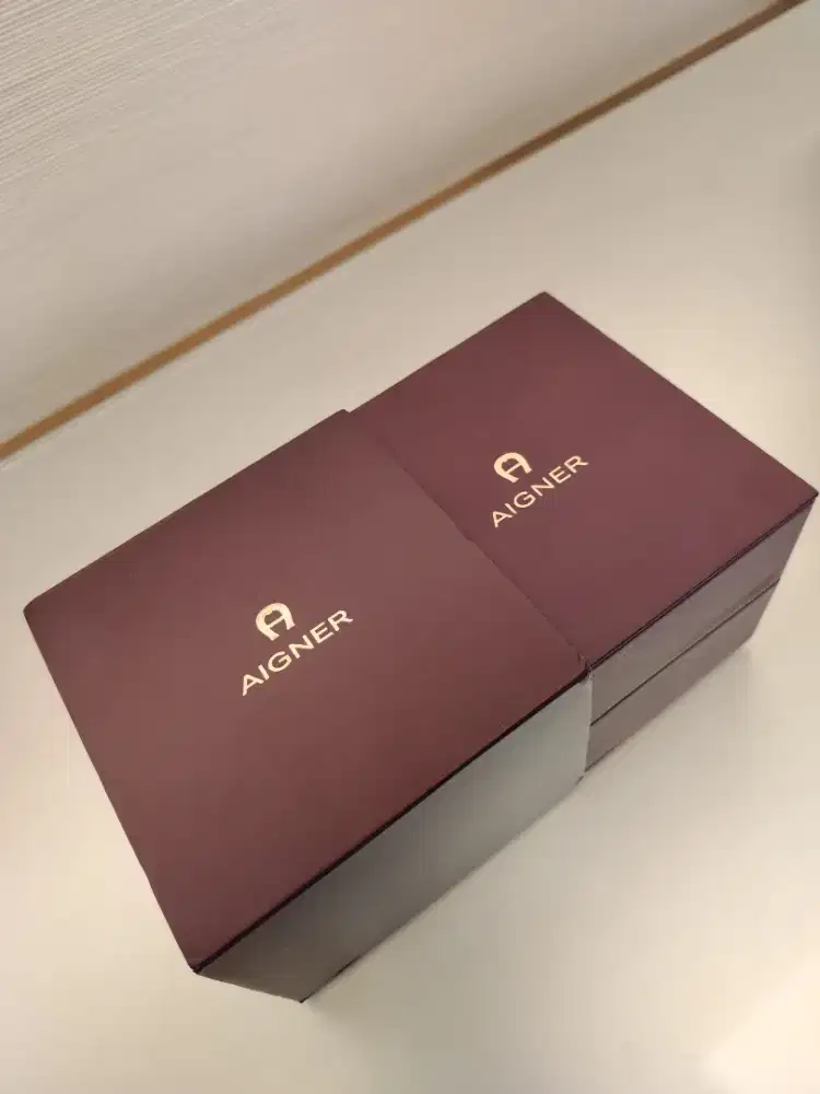 Box Jam Tangan Aigner Authentic (Original)