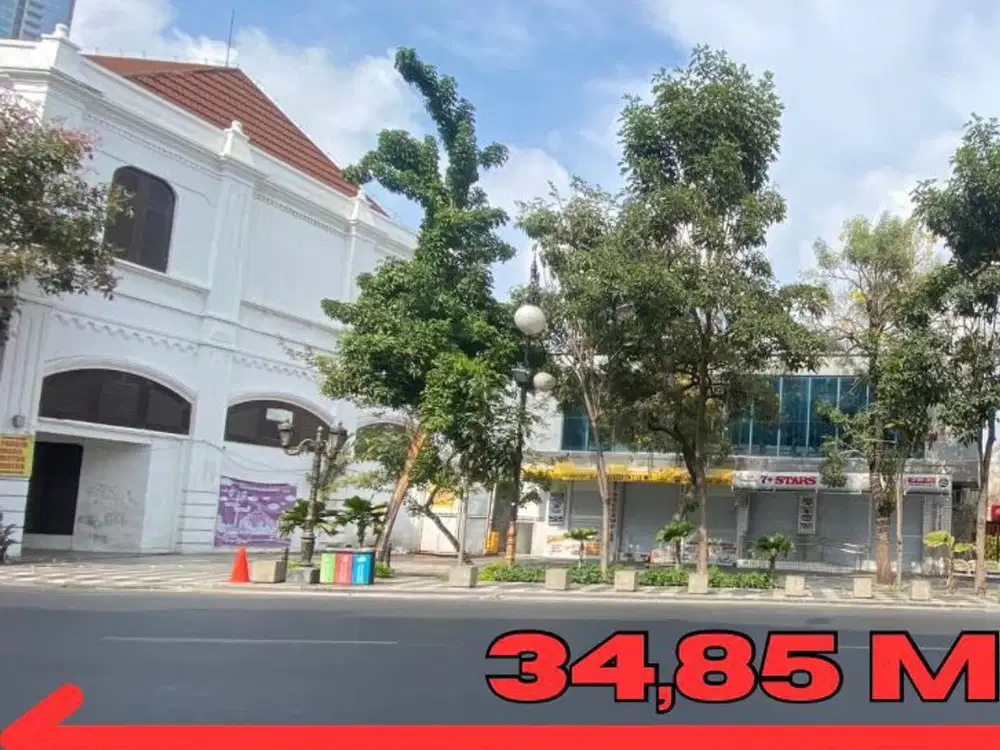 Dijual Lokasi Komersial Jalan Tunjungan Surabaya Pusat